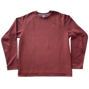 The North Face Men's Ribbed Crewneck Sweater - Maroon